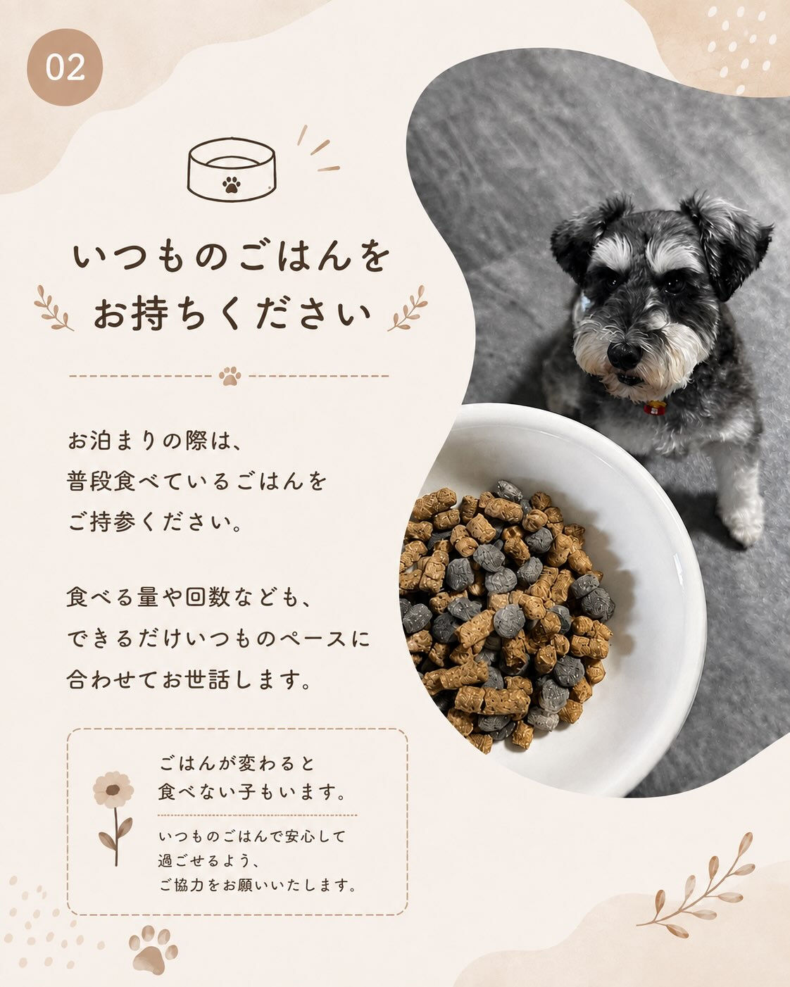 ホテルで過ごす時間も、できるだけいつも通りに